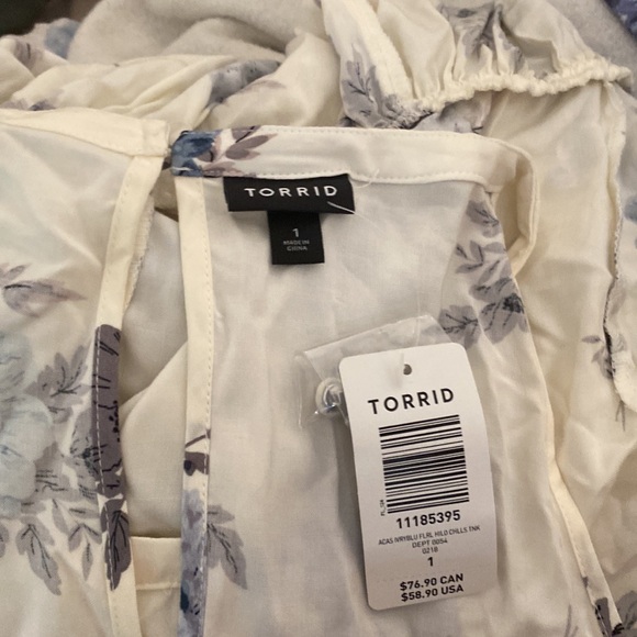 Torrid High Low Challis Floral Dress NWT 1 - Picture 5 of 5